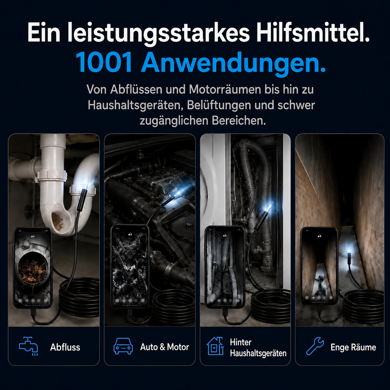 ClearBeam™ – Sehen Sie, was Sie normalerweise nie zu sehen bekommen