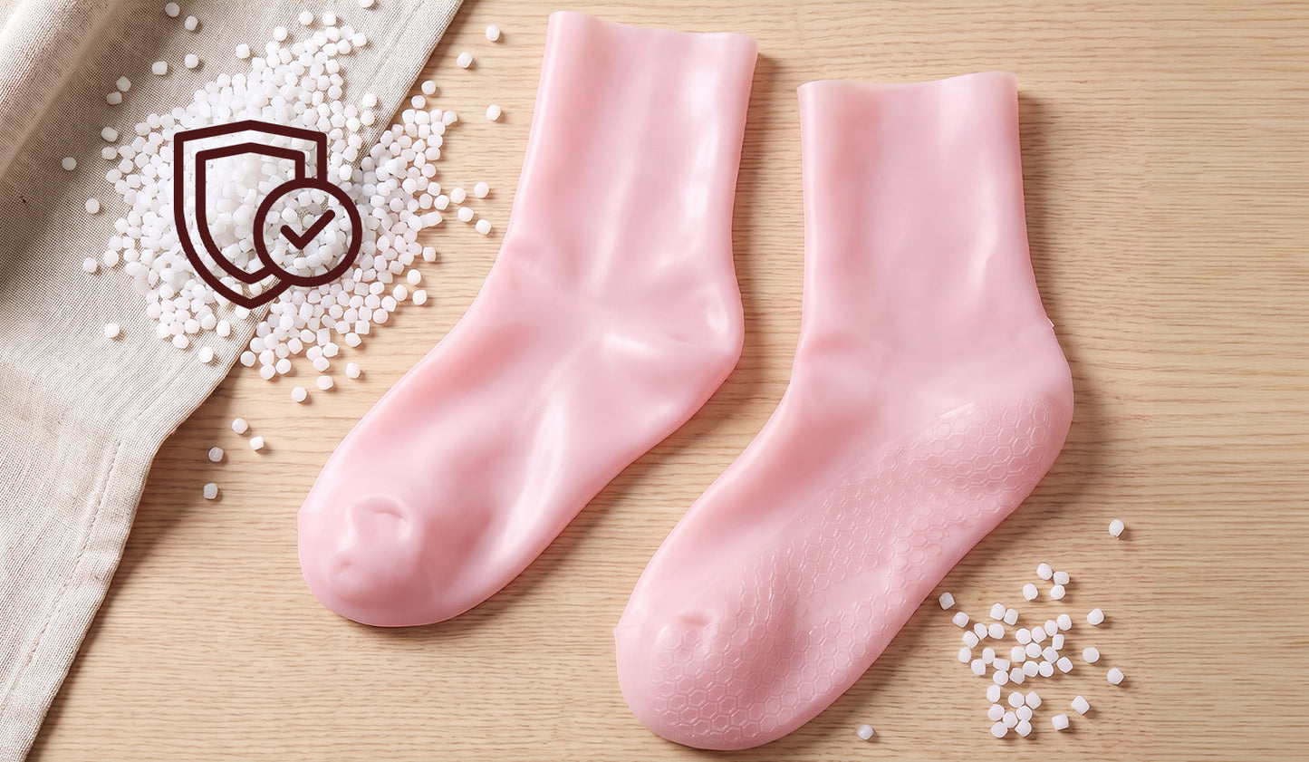 Feuchtigkeitsspendende Silikonsocken
