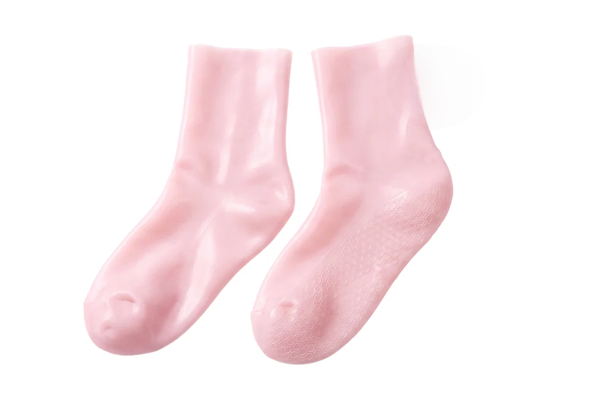 Feuchtigkeitsspendende Silikonsocken
