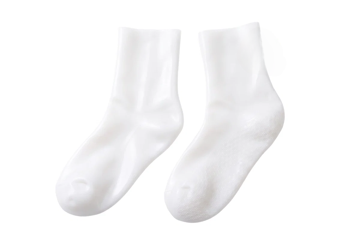 Feuchtigkeitsspendende Silikonsocken