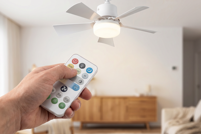 2-in-1 Deckenventilator mit Fernbedienung