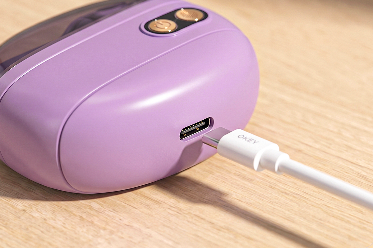 Elektrischer 2-in-1-Nagelknipser mit Feilenfunktion