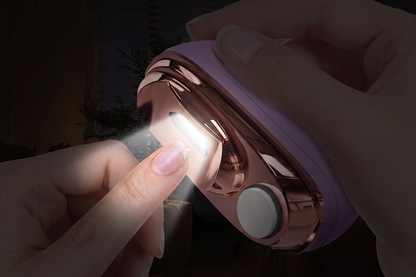 Elektrischer 2-in-1-Nagelknipser mit Feilenfunktion