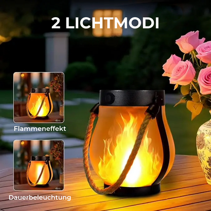 Solar Flammen Laterne