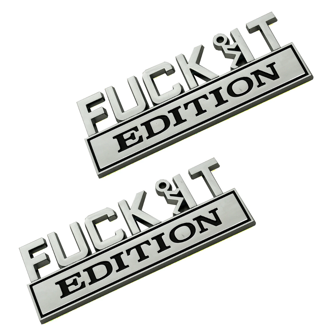 Lustiges Autoemblem