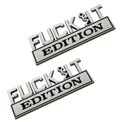 Lustiges Autoemblem