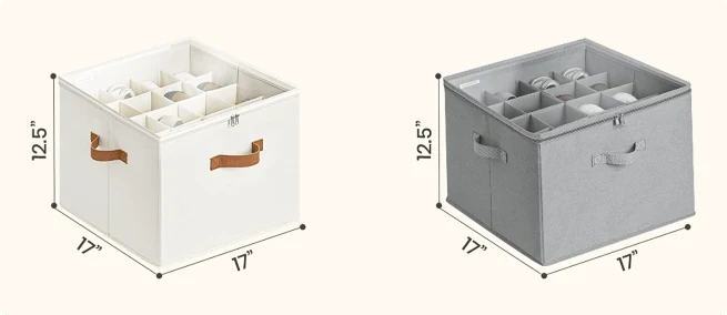 Aufbewahrungsbox mit 12 Fächern