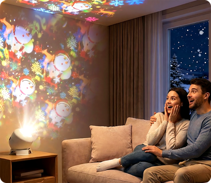 Dynamisch Rotierender LED-Projektor