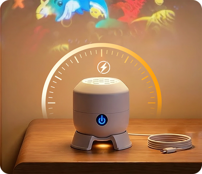 Dynamisch Rotierender LED-Projektor