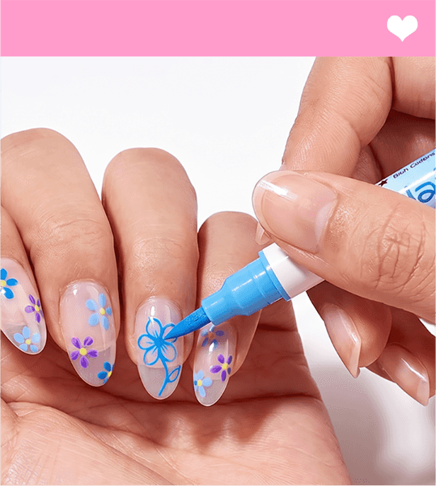 Doppelseitiges Nailart-Pinselset