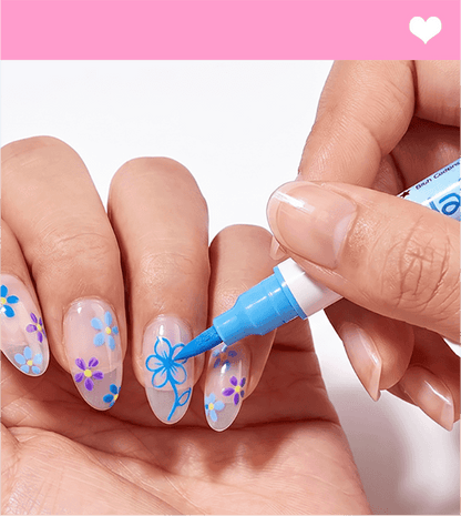 Doppelseitiges Nailart-Pinselset