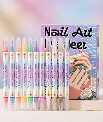 Doppelseitiges Nailart-Pinselset
