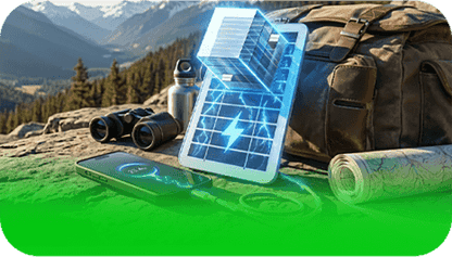 Tragbares Solarladegerät