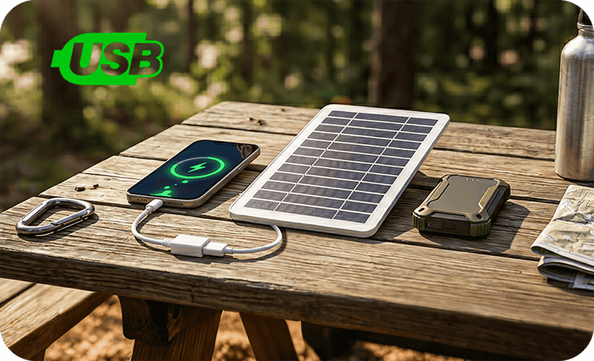 Tragbares Solarladegerät