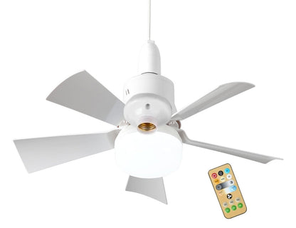 2-in-1 Deckenventilator mit Fernbedienung
