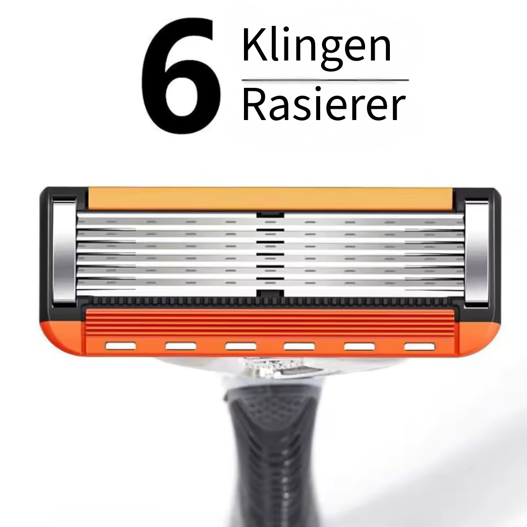 ProShave 6 – Rasierklingen mit 6 Klingen in Packungen zu 24/48 Stück. Klassische, sichere Rasur mit sechs Klingen für Präzision, Komfort und lange Lebensdauer