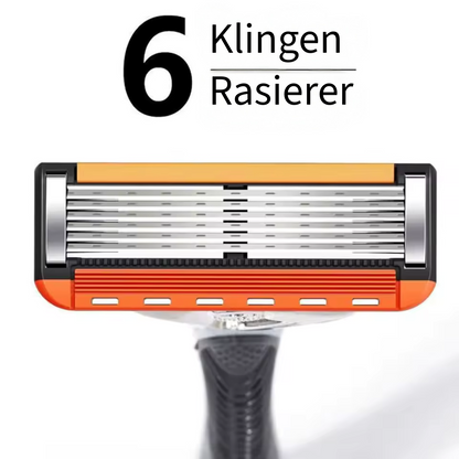 ProShave 6 – Rasierklingen mit 6 Klingen in Packungen zu 24/48 Stück. Klassische, sichere Rasur mit sechs Klingen für Präzision, Komfort und lange Lebensdauer