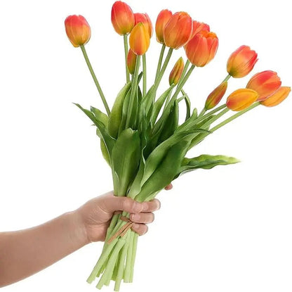 Everbloom Tulpen – Real Touch Lebensechte Kunsttulpen mit realistischer Textur