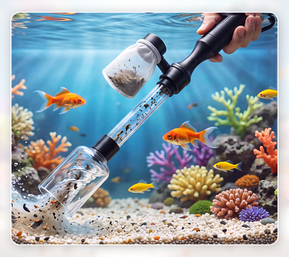 Elektrischer Aquarium-Kiesreiniger
