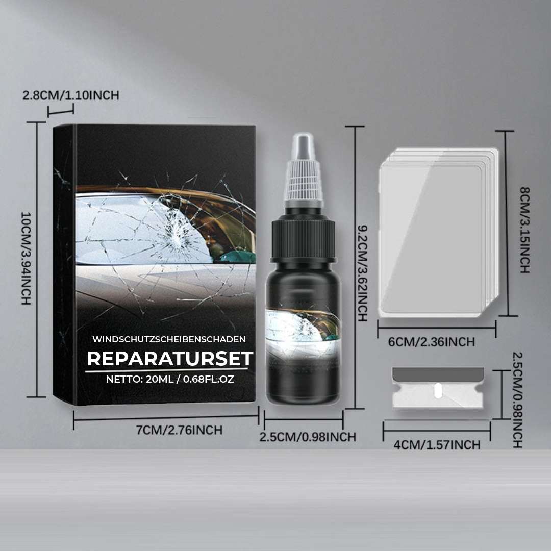 Reparaturset für Autoscheiben gegen Risse