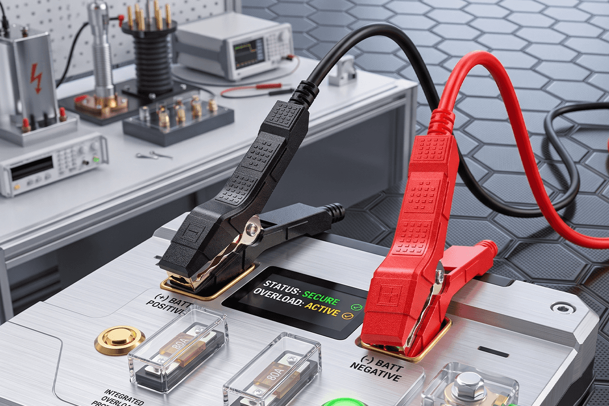 Intelligentes Batterieladegerät für optimale Batterieleistung