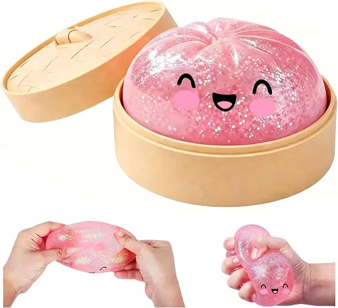 Glitter Dumpling Squishy – der süßeste Stressball des Moments