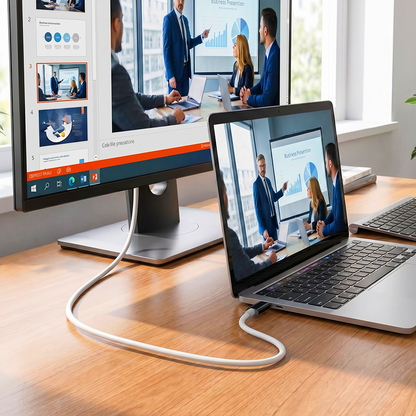 USB-C-auf-HDMI-Adapterkabel – Streamen, spielen und gleichzeitig laden – Für Switch, Smartphone und Tablet