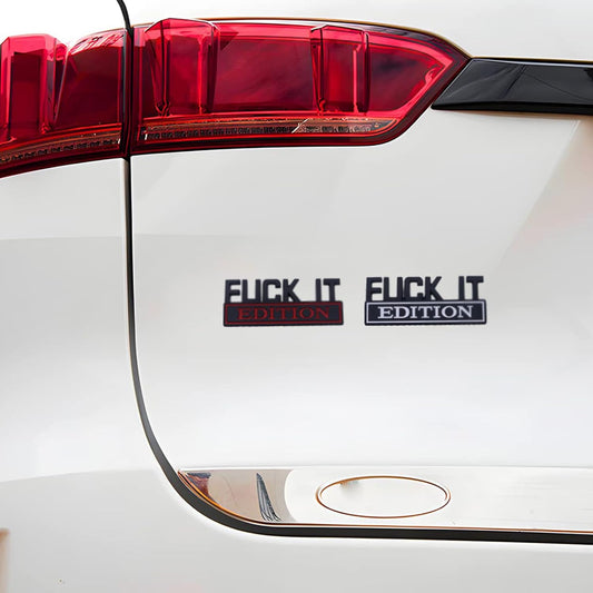 Lustiges Autoemblem