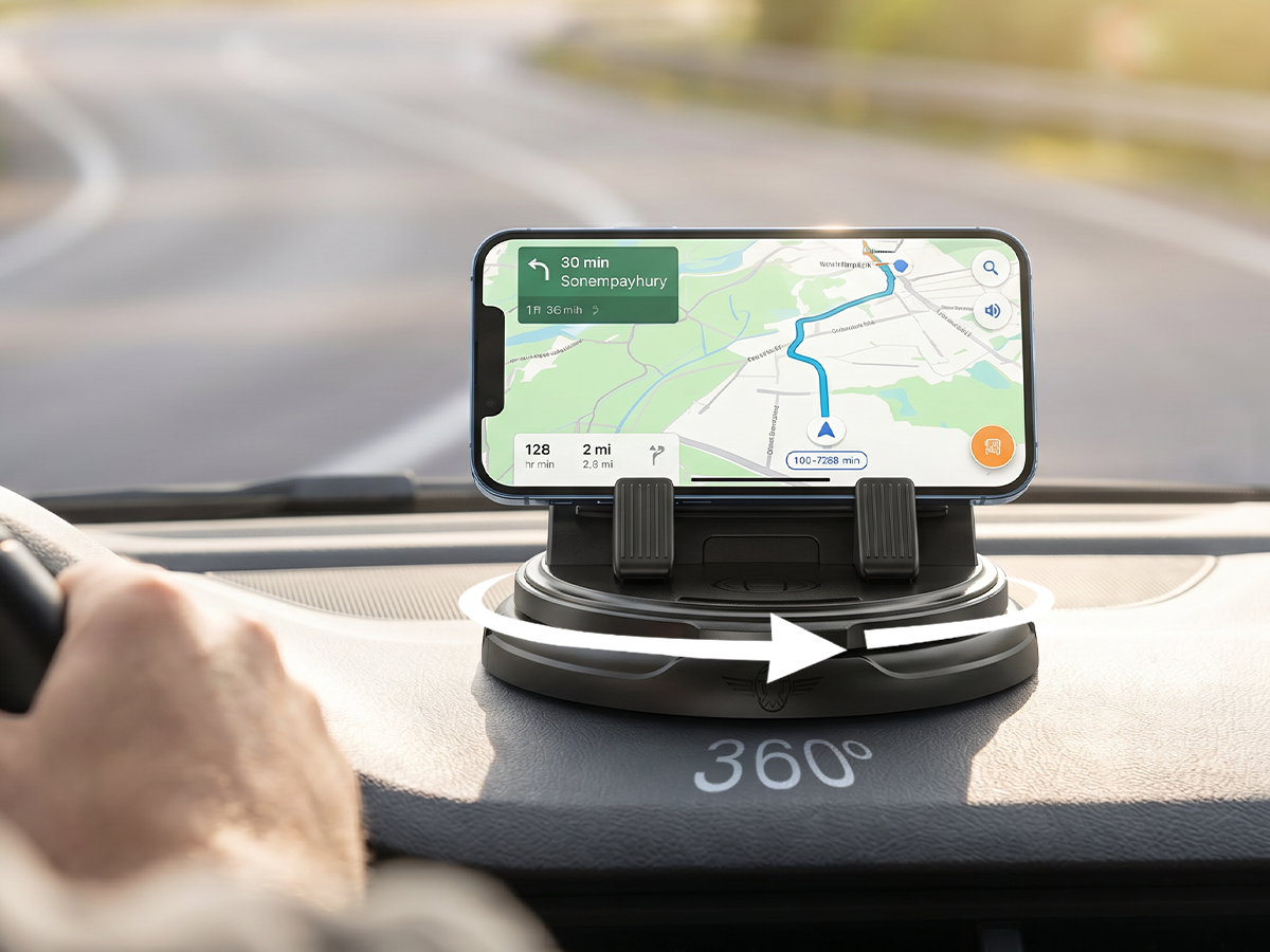 Drehbare Dashboard-Handyhalterung