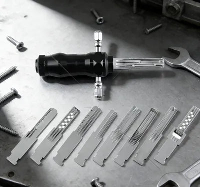 Schlossöffner-Set - 9-in-1 Präzisionswerkzeug für Schlosser