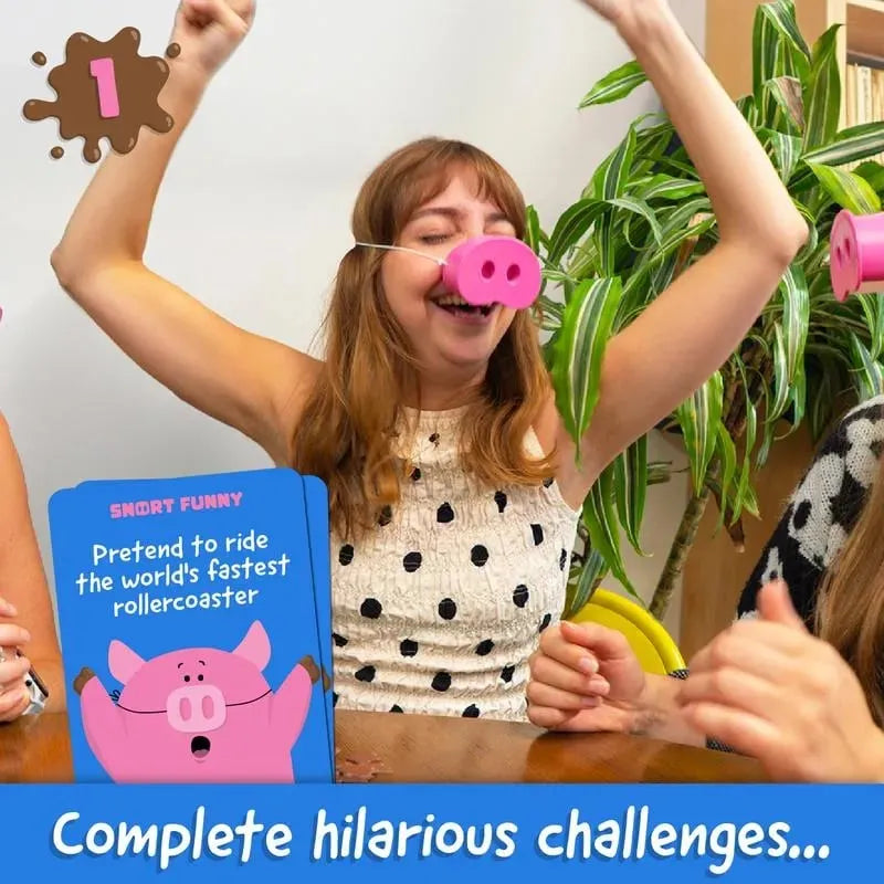 Pigsniff – Das Spiel, bei dem Lachen verboten ist