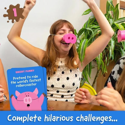 Pigsniff – Das Spiel, bei dem Lachen verboten ist