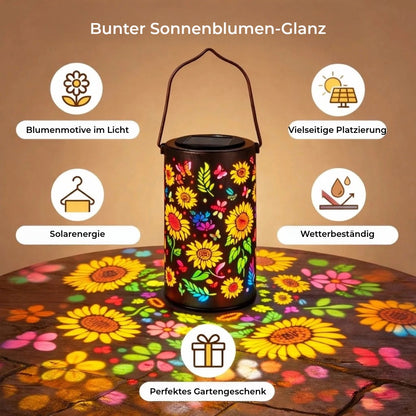 Blumen Solar-Laterne