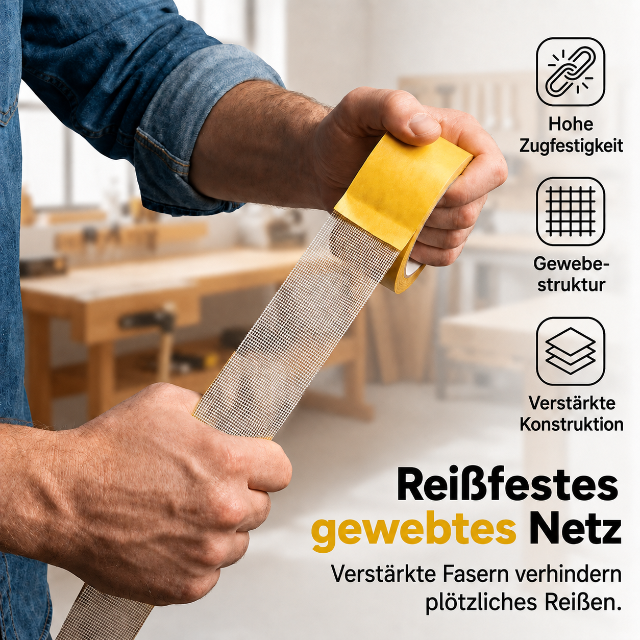 GripFix™ Doppelseitiges Klebeband