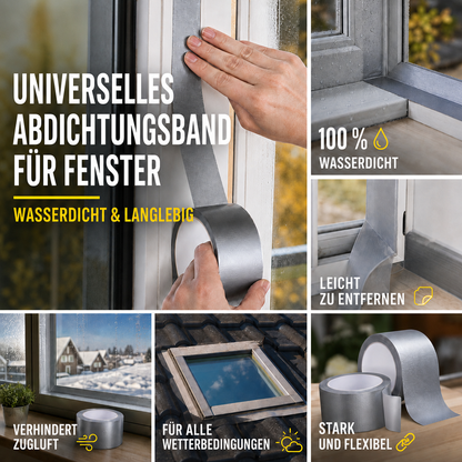 Universelles Dichtungsband – Wasserdicht und langlebig