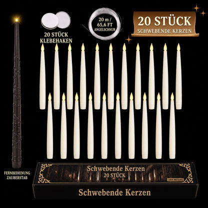 Schwebende Kerzen