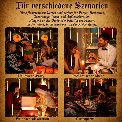 Schwebende Kerzen
