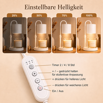 Kerzenwärmer-Lampe – Duft und Atmosphäre ohne offene Flamme