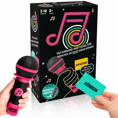 Musikmikrofon-Spiel – das Spiel, bei dem alle anfangen zu singen 🎤