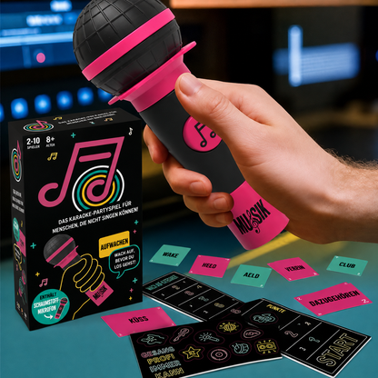 Musikmikrofon-Spiel – das Spiel, bei dem alle anfangen zu singen 🎤