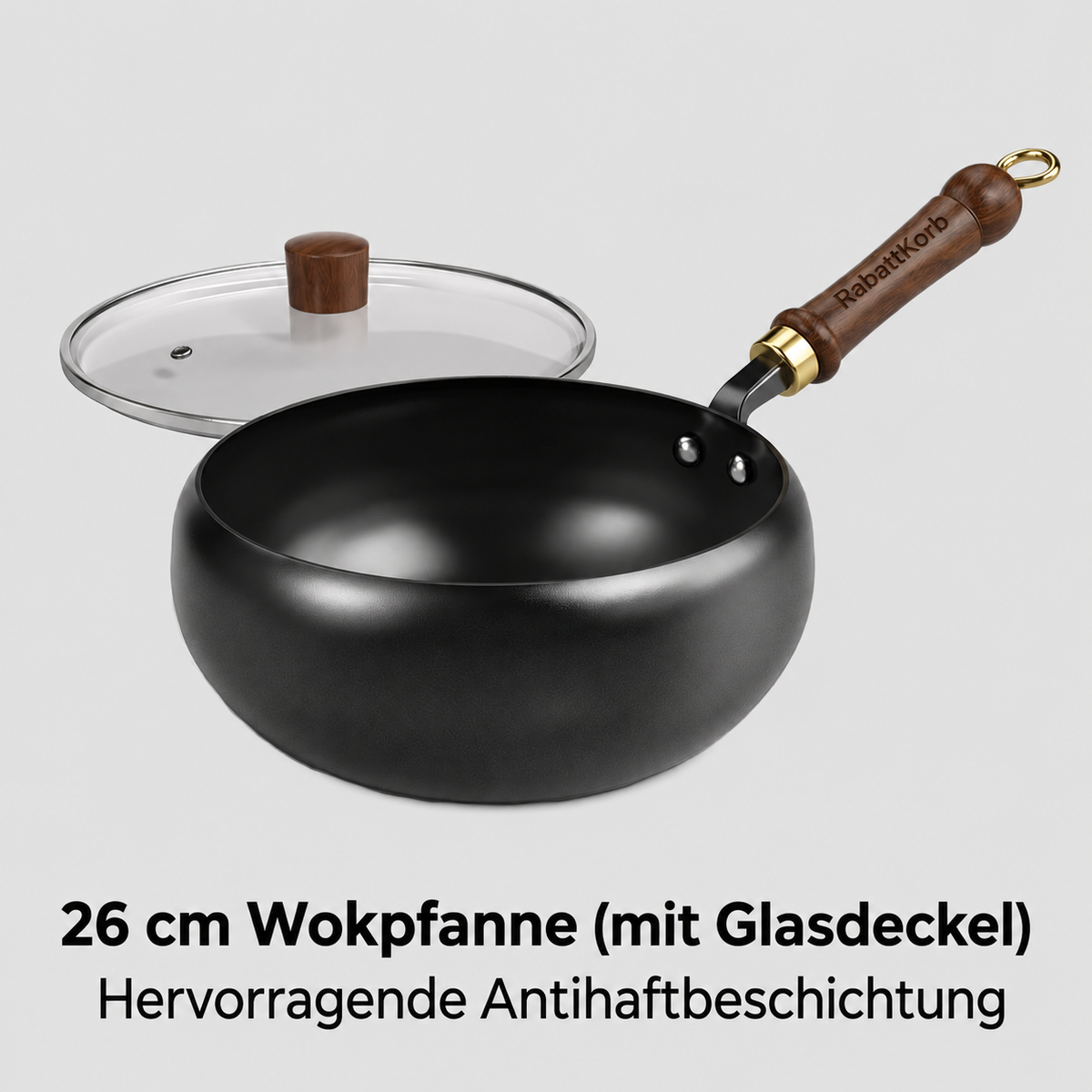 Unbeschichtete Gusseisenpfanne – keine Chemikalien, keine abblätternde Beschichtung