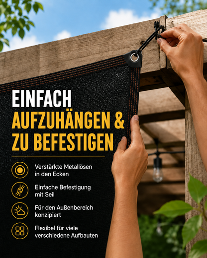 Sonnen- und Sichtschutznetz