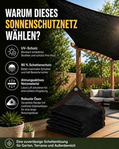 Sonnen- und Sichtschutznetz