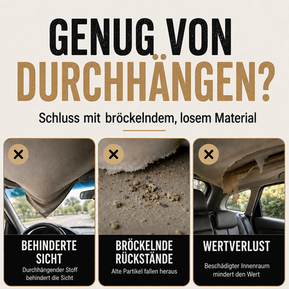 Kleber für die Reparatur des Autodachhimmels – starke Haftung für schnelle Innenraumreparaturen