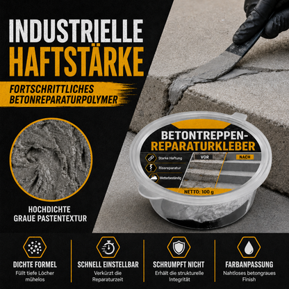 Betonkleber für Treppenreparatur – Perfekt für Treppen, Einfahrten und Terrassen