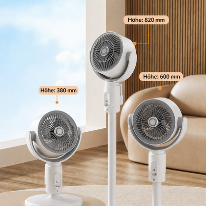 Motorisierter Standventilator