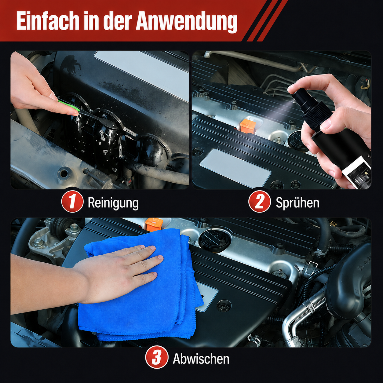 Motor-Reinigungsspray