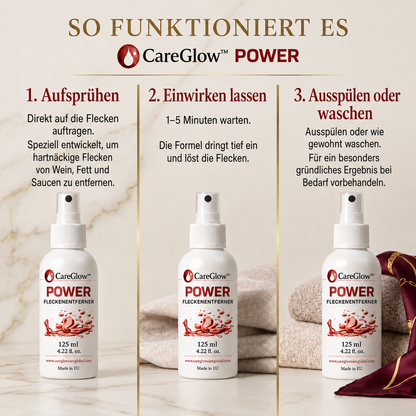 CareGlow™ Power – Entfernt Flecken, die andere Produkte nicht schaffen