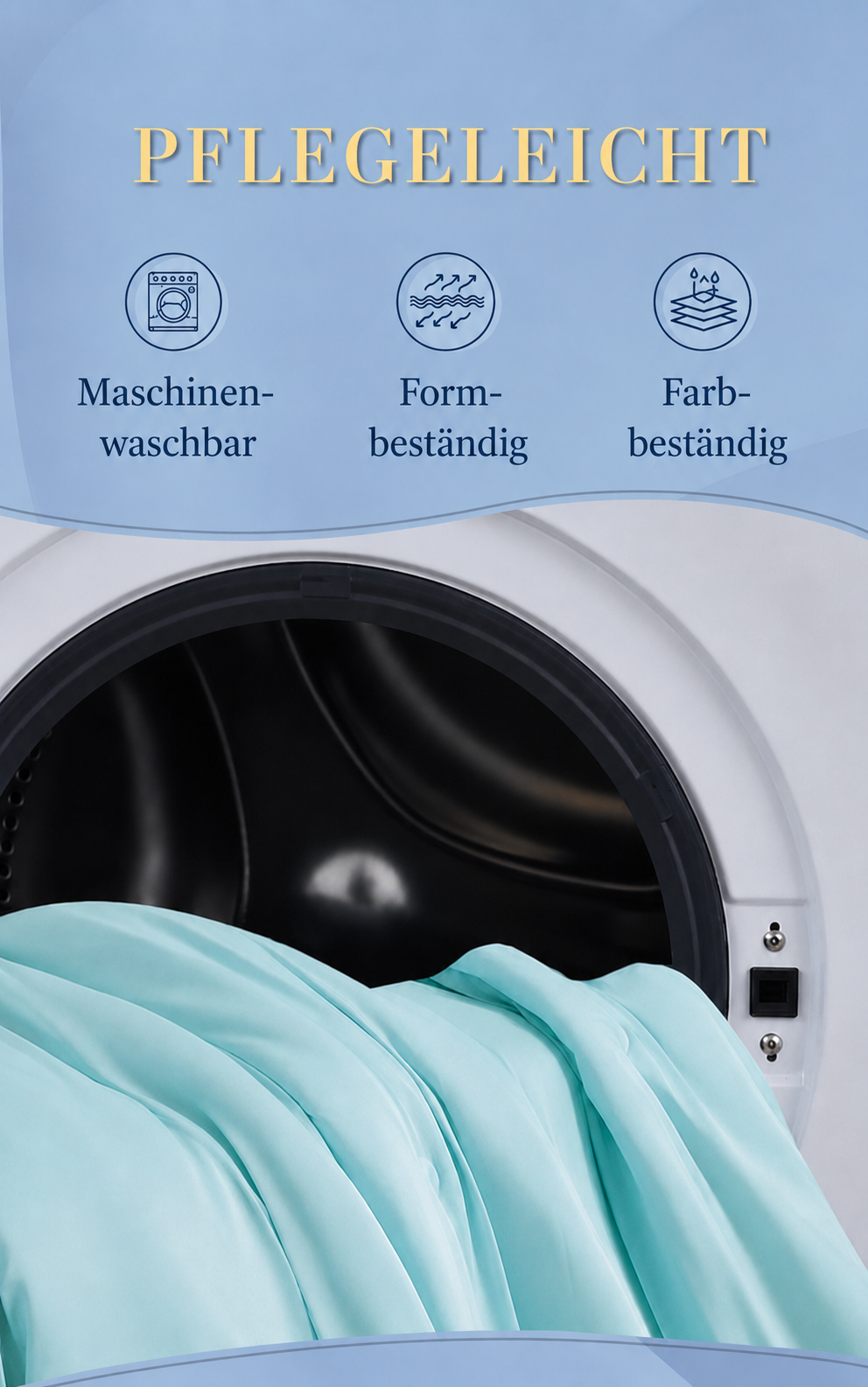 Kühlende Samtdecke