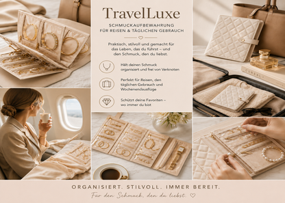 TravelLuxe – Schmuckaufbewahrungsbox für Alltag und Reisen